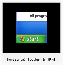 Horizontal Toolbar In Html Css Live Examples