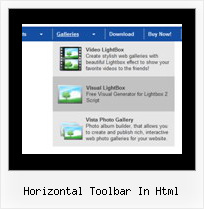 Horizontal Toolbar In Html Code Drag And Drop Script Download