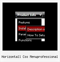 Horizontall Css Menuprofessional Drop Down Javascript Menu Sliding Or Scrolling