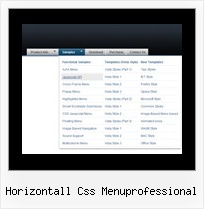 Horizontall Css Menuprofessional Horizontal Flyout Menu