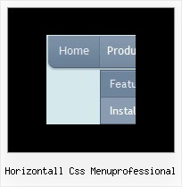 Horizontall Css Menuprofessional Dhtml Sub Menu