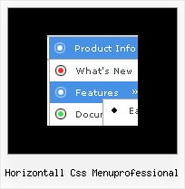 Horizontall Css Menuprofessional Creating Collapsible Menus Javascript