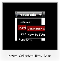 Hover Selected Menu Code Samples Of Floating Menus