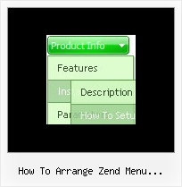 How To Arrange Zend Menu Vertically Tree Menus Javascript