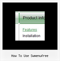 How To Use Swmenufree Tabs Javascript Drop Down Menu