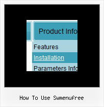 How To Use Swmenufree Sample Web Buttons