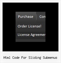 Html Code For Sliding Submenus License For Xp Drop Down Menu
