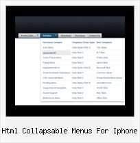 Html Collapsable Menus For Iphone 3d Menus Dhtml