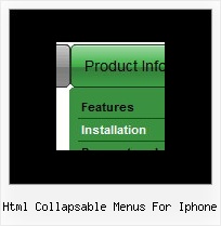 Html Collapsable Menus For Iphone Collapsible Menu
