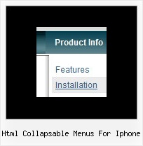 Html Collapsable Menus For Iphone Dhtml Scrolling Menu Rollover Javascript