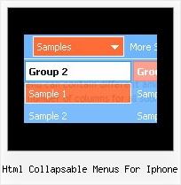 Html Collapsable Menus For Iphone Drag Drop Netscape
