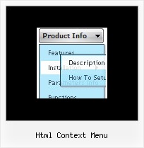 Html Context Menu Web Bar Images