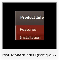Html Creation Menu Dynamique Horizontale Sample Horizontal Frame