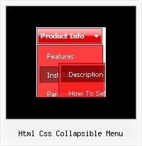 Html Css Collapsible Menu Dhtml Menu Background Image