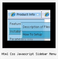 Html Css Javascript Sidebar Menu Examples Of Side Navigation Menus