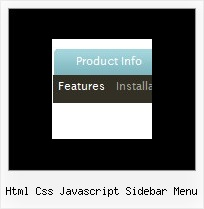 Html Css Javascript Sidebar Menu Javascript Rollover Drop Down Menu Example