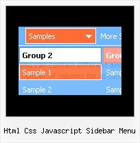 Html Css Javascript Sidebar Menu Hide Menu Bar Java Script
