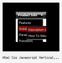 Html Css Javascript Vertical Menubar Javascript Vertical Scroll Menu