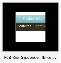 Html Css Onmouseover Menus Desplegables Sencillo Xp Web Menus