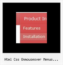 Html Css Onmouseover Menus Desplegables Sencillo Menu Website