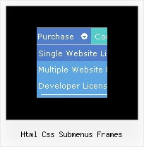 Html Css Submenus Frames Javascript Dhtml Floating