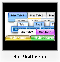 Html Floating Menu Scroll Javascript Position