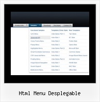 Html Menu Desplegable Tabs Menu Graphics