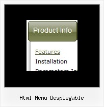 Html Menu Desplegable Dhtml Transitional Effect Codes