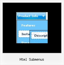 Html Submenus Css Menus