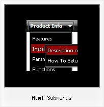 Html Submenus Ejemplos Menus Javascript