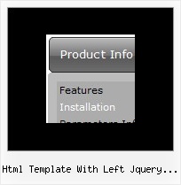 Html Template With Left Jquery Menu Script Drop Down Menus