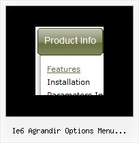 Ie6 Agrandir Options Menu Deroulant Best Menu Javascript