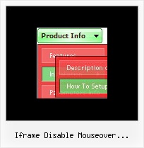 Iframe Disable Mouseover Javascript Crear Menus Con Javascript