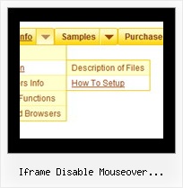 Iframe Disable Mouseover Javascript Script Dynamic Menu