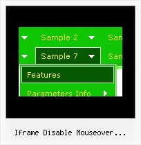 Iframe Disable Mouseover Javascript Vertical Navigation Script