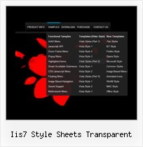 Iis7 Style Sheets Transparent Tree Dhtml Drag