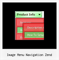 Image Menu Navigation Zend Mouseover Dropdown Menu Over Frame