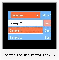 Imaster Css Horizontal Menu Source Code Hide Menu Bar Javascript