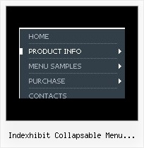 Indexhibit Collapsable Menu Problems Javascript Dropdown Fade Menu