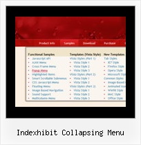 Indexhibit Collapsing Menu Intranet System Menu Sample