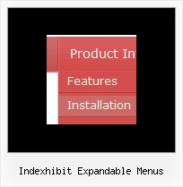 Indexhibit Expandable Menus Sliding Dhtml Menu