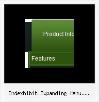Indexhibit Expanding Menu Dropdown Menu Javascript Menu Example Dhtml