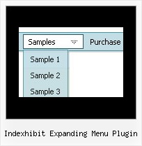 Indexhibit Expanding Menu Plugin Cross Frame Dropdown