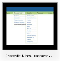 Indexhibit Menu Acordeon Desplegable Javascript Menu Toolbar
