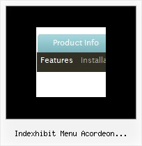 Indexhibit Menu Acordeon Desplegable Menu Popup Place Relative Position Fireworks