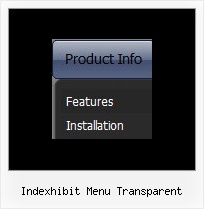 Indexhibit Menu Transparent Dhtml Menu Bar Tree