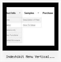 Indexhibit Menu Vertical Deroulant Css Javascript Select Submenu