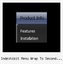 Indexhibit Menu Wrap To Second Column Menu Ejemplos