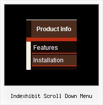 Indexhibit Scroll Down Menu Fireworks Styles