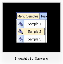 Indexhibit Submenu Dropdown Menus Dynamic Java